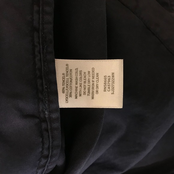 SEJOUR - WOMEN'S 0X - NAVY ZIP & SNAP CLOSURE HOODED CARGO JACKET COAT - Picture 8 of 10